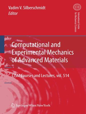 cover image of Computational and Experimental Mechanics of Advanced Materials
